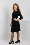 Платье женское М029-П Трикотаж черный