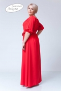 Платье М020-П Хлопок красный